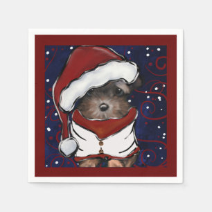 Serviette En Papier Yorkie Poo