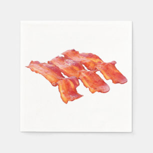 Serviette En Papier Yummy Bacon