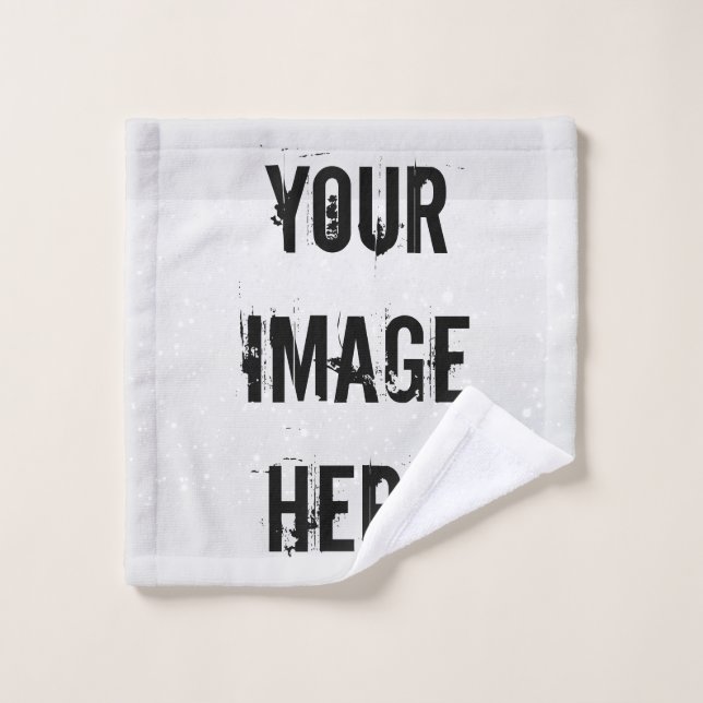 Serviette entièrement personnalisable (Gant de toilette)