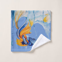 Serviette Fishy Face