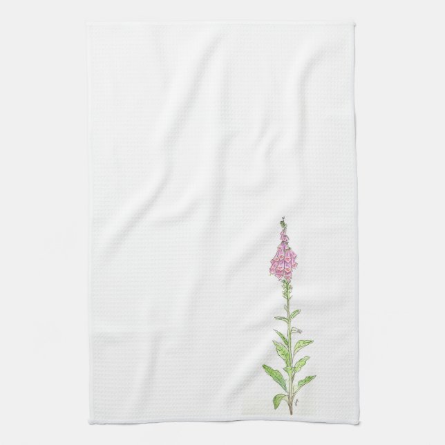 Serviette Foxglove (Vertical)