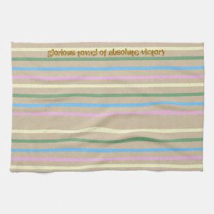 Serviette glorieuse de victoire absolue