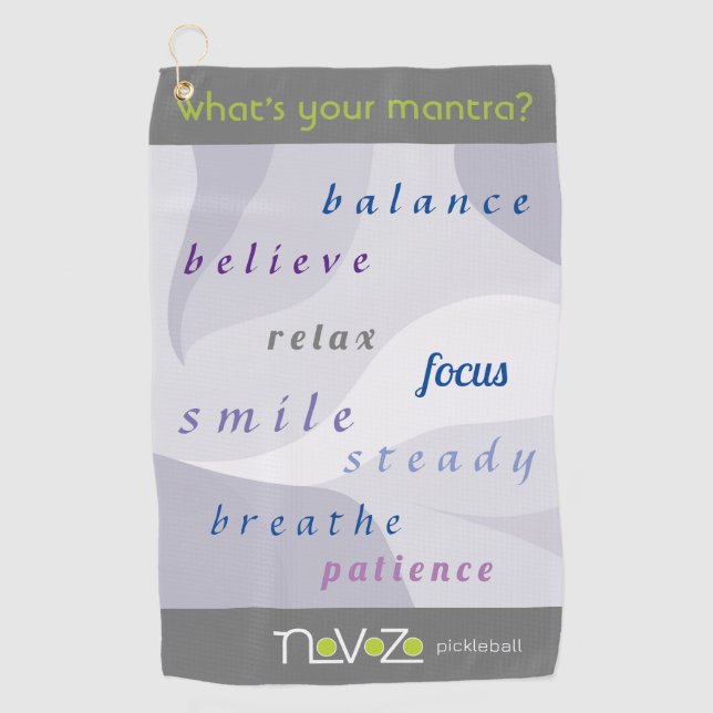 Serviette Golf & Sport (Devant)