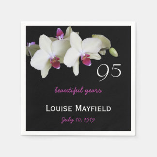 Serviette Jetable 95e anniversaire de la fête Papier serviettes