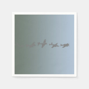 Serviette Jetable Aéronefs 2ème guerre mondiale