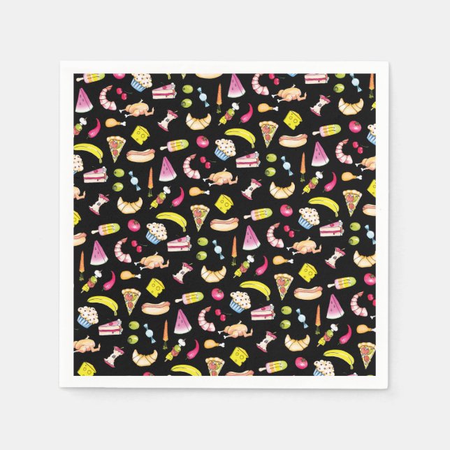 Serviette Jetable Alimentation (Devant)