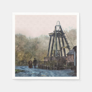 SERVIETTE JETABLE ANGLETERRE VICTORIENNE