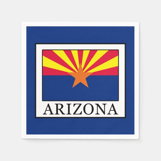 Serviette Jetable Arizona (Devant)