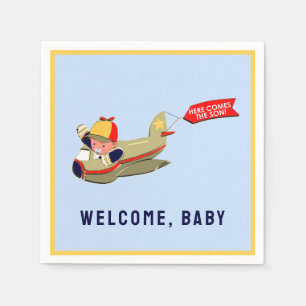 Serviette Jetable Baby-Shopping pour garçon