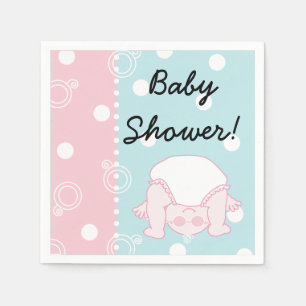Serviette Jetable Baby shower Standard Cocktail Napkin BÉBÉ