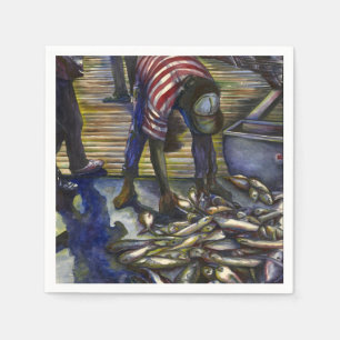 Serviette Jetable Bénédiction de samedi, Harbour Island