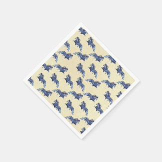 Serviette Jetable Blámóða