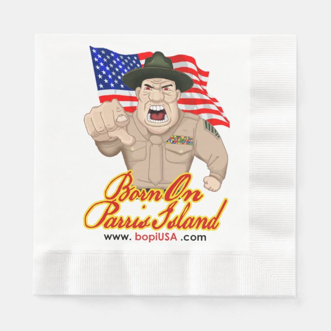 Serviette Jetable BOPI Cocktail serviettes (Devant)