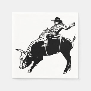 Serviette Jetable Bull Rider