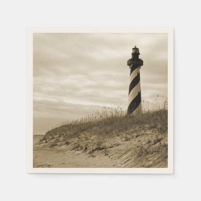 Serviette Jetable Cape Hatteras Lighthouse (Devant)