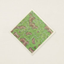 Carcassone Board Napkins