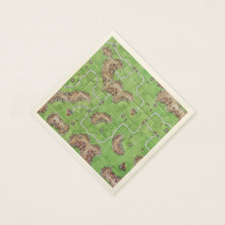 Serviette Jetable Carcassone Board Napkins