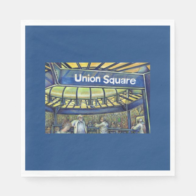 Serviette Jetable Carré syndical (Devant)
