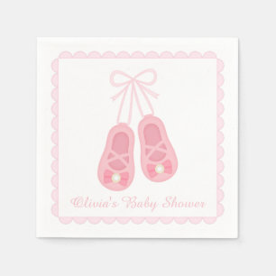 Serviette Jetable Chaussures de fille mignonne Ballerine Fournitures