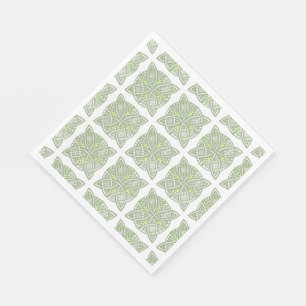 Serviette Jetable Choisissez votre couleur Celtic Knot Motif