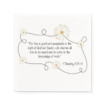 Citation de la Bible Fleur Christian Daisy