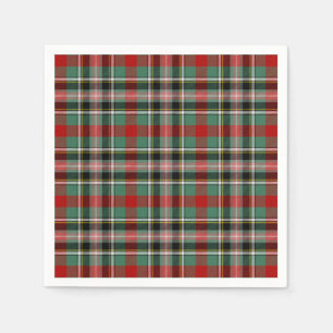 Serviette Jetable Clan Bruce De Kinnaird Tartan