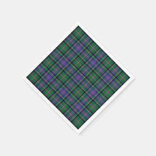 Serviette Jetable Clan Cooper Tartan Plaid