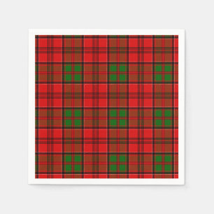 Serviette Jetable Clan Grant Tartan