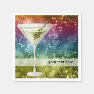 Serviette Jetable Cocktails