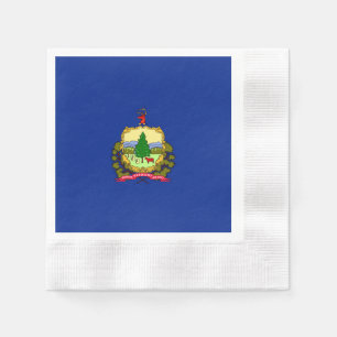 Serviette Jetable Conception du drapeau d'état du Vermont