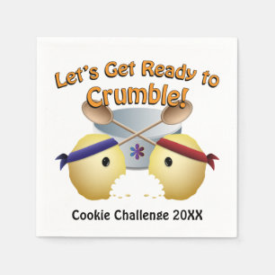 Serviette Jetable Concours de cuisson des biscuits