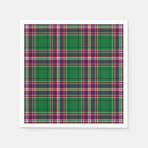 Serviette Jetable Copie de tartan de chasse de MacFarlane