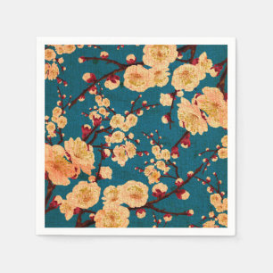 Serviette Jetable Copie traditionnelle vintage de papier japonais