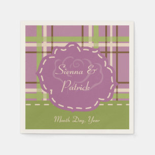 Serviette Jetable Country Garden Wedding Napkin