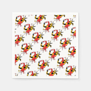 Serviette Jetable Crabe du Maryland