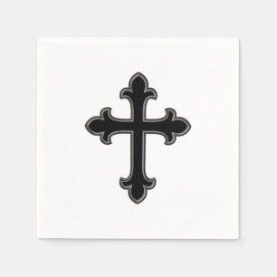 Serviette Jetable Croix chrétienne
