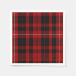 Serviette Jetable Cunningham Clan Tartan Plaid Papier