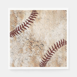 Serviette Jetable Des serviettes de base-ball Vintages, vieilles et 