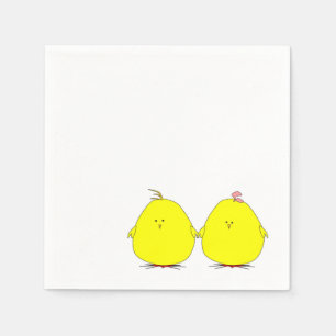 Serviette Jetable Deux pousses Napkin