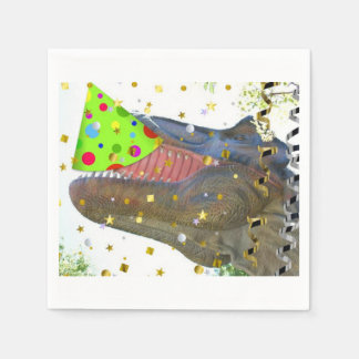 Serviette Jetable Dinosaur fête d'anniversaire