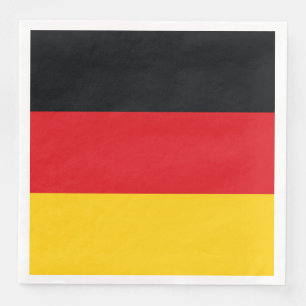 Serviette Jetable Drapeau allemand