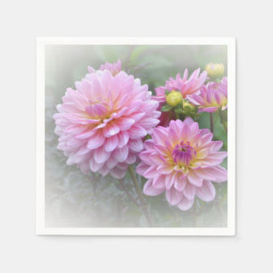 Serviette Jetable Dreamy Dahlias