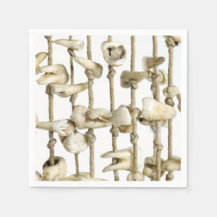 Serviette Jetable Drôle Dentaire Photographie Dentaire Dents Extrait