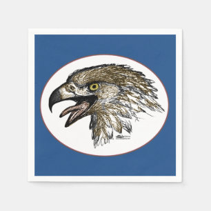 Serviette Jetable Eagle hurle