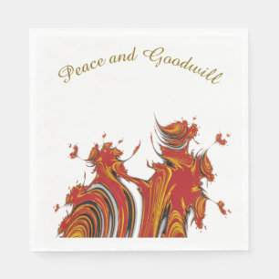 SERVIETTE JETABLE ESPRITS DE NOËL