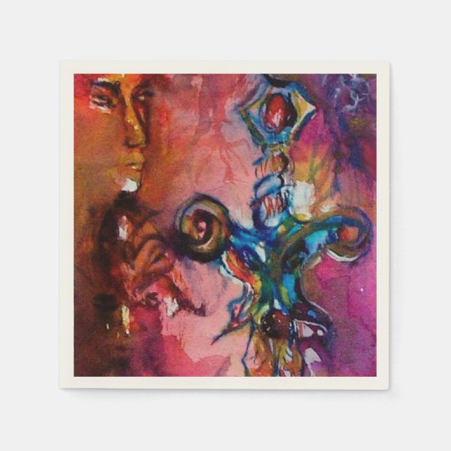 SERVIETTE JETABLE EXCALIBUR (Devant)