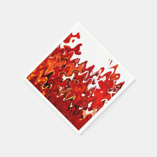 SERVIETTE JETABLE FEUILLE (Coin)