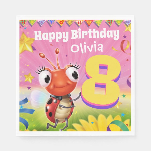 Serviette Jetable Fille faite sur commande 8yrs de serviette de (Devant)