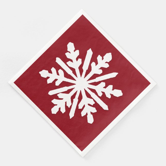 Serviette Jetable Flèche de neige (Coin)