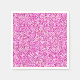 Serviette Jetable Fleurs roses et orchidées, arrière - plan d'orchid